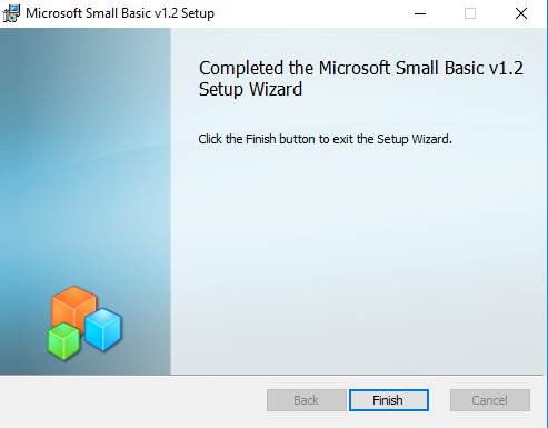 Install Small Basic - Step 5