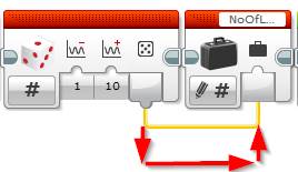 LEGO MINDSTORMS EV3 - Loop Block Count Program - Step 3