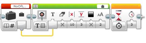 LEGO MINDSTORMS EV3 - Loop Block Count Program - Step 5