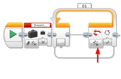 LEGO MINDSTORMS EV3 - Loop Block Logic Program - Step 2