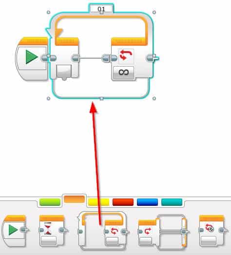 LEGO MINDSTORMS EV3 - Loop Block