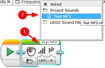 LEGO MINDSTORMS EV3 - Sound Block - Play File 1.4