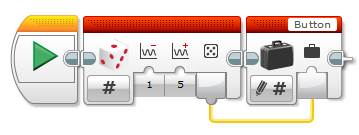 LEGO MINDSTORMS Education EV3 - Button Guessing Game Step 1