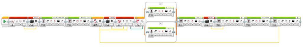 LEGO MINDSTORMS Education EV3 - Button Guessing Game Whole Program