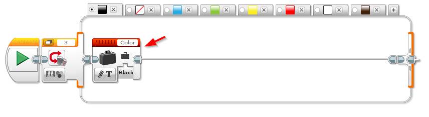 LEGO MINDSTORMS Education EV3 Create My Block Output Variable - Step 2