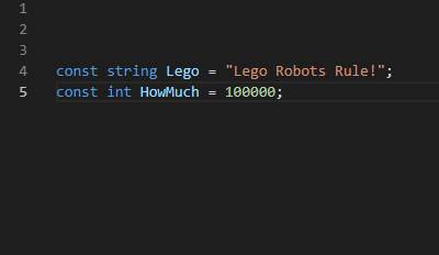 Lego EV3 Buttons Programming Constant Block Title