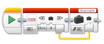 Lego EV3 Programming Array Operations Block - Append Array No 2