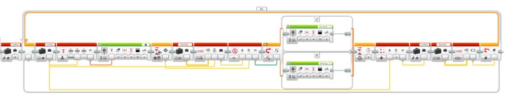 Lego EV3 Programming Array Operations Block -Example Program Step 3