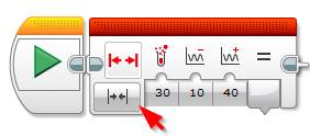 Lego EV3 Programming Range Block Inside Example