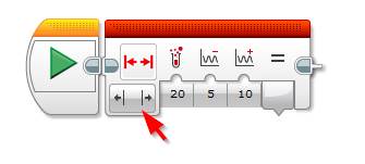 Lego EV3 Programming Range Block Outside Example V1