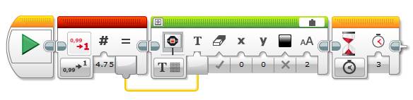 Lego EV3 Programming Round Block Example