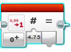 Lego EV3 Programming Round Block - Round Up Mode