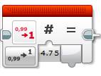 Lego EV3 Programming Round Block - To Nearest Mode