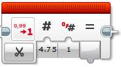 Lego EV3 Programming Round Block - Truncate Mode