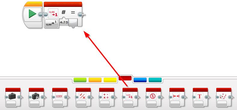 Lego EV3 Programming Round Block