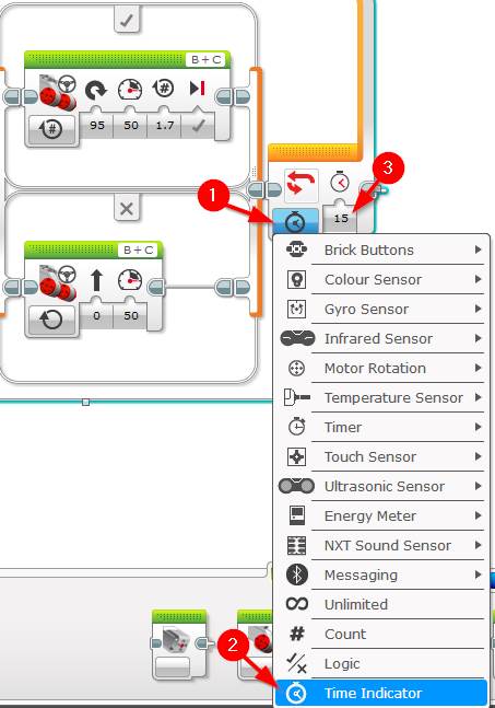 Lego-EV3-avoid-object-step-8-set-time-limit-on-loop