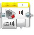 Lego Mindstorm EV3 Software - Touch Sensor Block