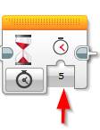Lego Mindstorm EV3 Software - Variable Block - Read variable - Step 4