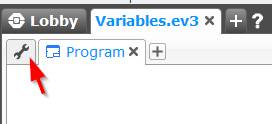 Lego Mindstorm EV3 Software - Variable Block - Remove Variable Step 1