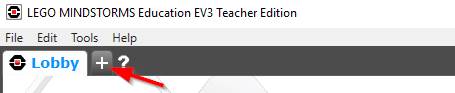 Lego-Mindstorms-EV3-Software-Education-edition-create-new-program-shortcut