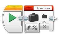 Lego Mindstorms EV3 Software - Touch Sensor Forwards and Backwards - Step 1