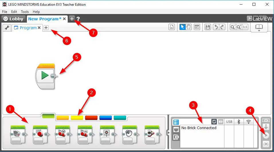 Lego-Mindstorms-EV3-Software-interface