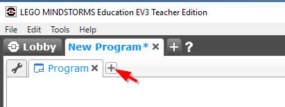 Lego-Mindstorms-EV3-new-program-shortcut