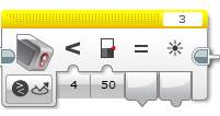 Lego-Mindstorms-EV3-software-color-sensor-compare-reflective-light-intensity-mode