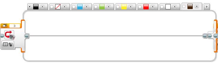 Lego Mindstorms-EV3-oprogramowanie-kolor-sensor, powiedzmy koloru krok 4